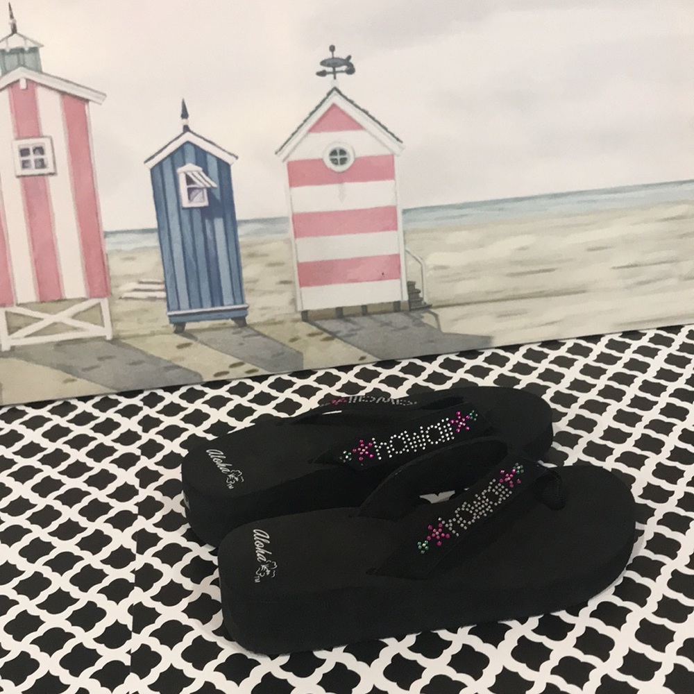 Aloha Brand Hawaii Wedge Sandals! NWOT no box. Never worn.